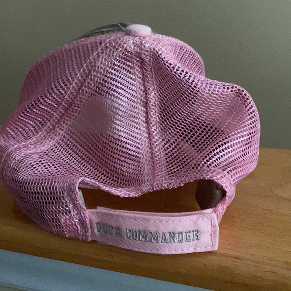 Pink and Camo Duck Commander trucker hat - youth - Picture 5 of 9